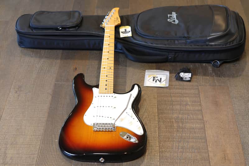 2021 Suhr Classic S Antique Electric Guitar 3-Tone Burst SSS + OGB image 1