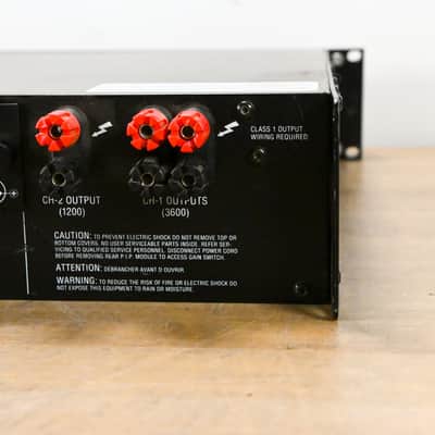 Crown Macro-Tech 36x12 2-Channel Power Amplifier CG015TV image 6