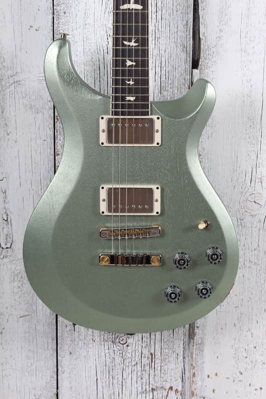 PRS S2 McCarty 594 Thinline Electric Guitar Mavis Mint Metallic with Gig Bag image 1