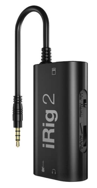 IK Multimedia iRig 2 Hardware Digital Guitar Interface UPC 888680071066 image 1