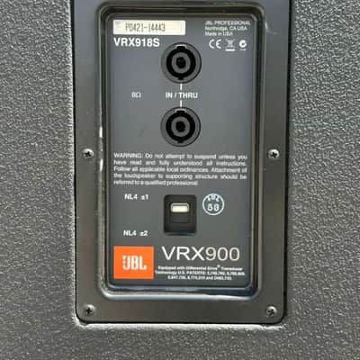JBL VRX918S 18" High Power Flying Sub (LOT OF 2) THS image 8