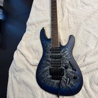 Ibanez S770-CZM Standard 2024 - Present - Cosmic Blue Frozen Matte image 1