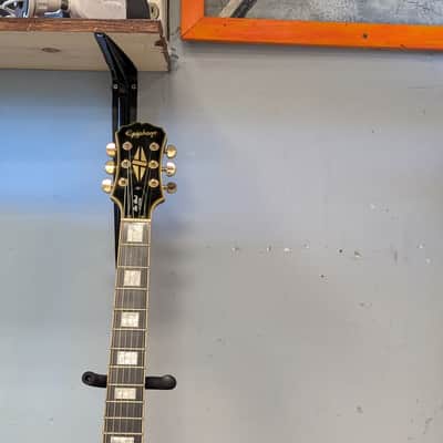 Epiphone Les Paul Custom Ebony (Black) 2010 - Gold Hardware, Grover Tuners, USA Inspected image 4