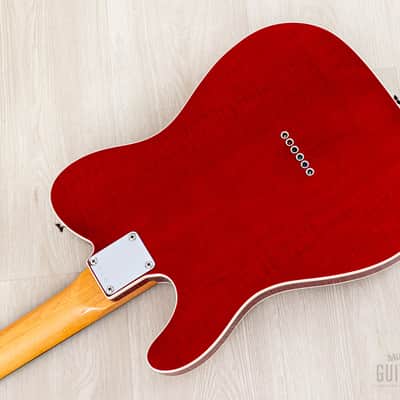 2000 Fender Designer Edition”American Vintage ‘62 Telecaster Custom Flame Maple w/ Lindy Fralin, Case image 15