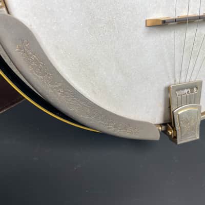 Ventura 5-String Resonator Banjo MIJ Japan c. 1970s w/ Hard Case image 6
