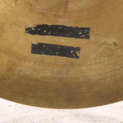 Zildjian 22" A Avedis Ping Ride Cymbal Vintage 1960's 3,116g's image 10