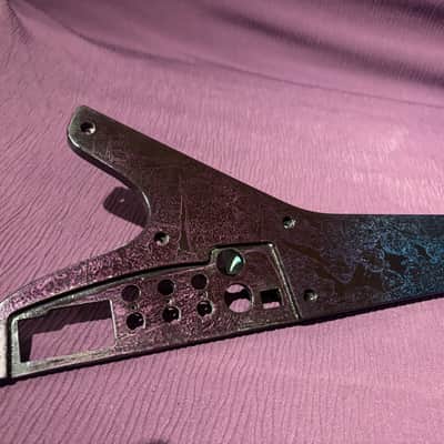 Moog Sub Phatty & Little Phatty or Stage2 Replacement side panels. Blue to purple gradient Wrap painting.polyester Gloss finish. image 2