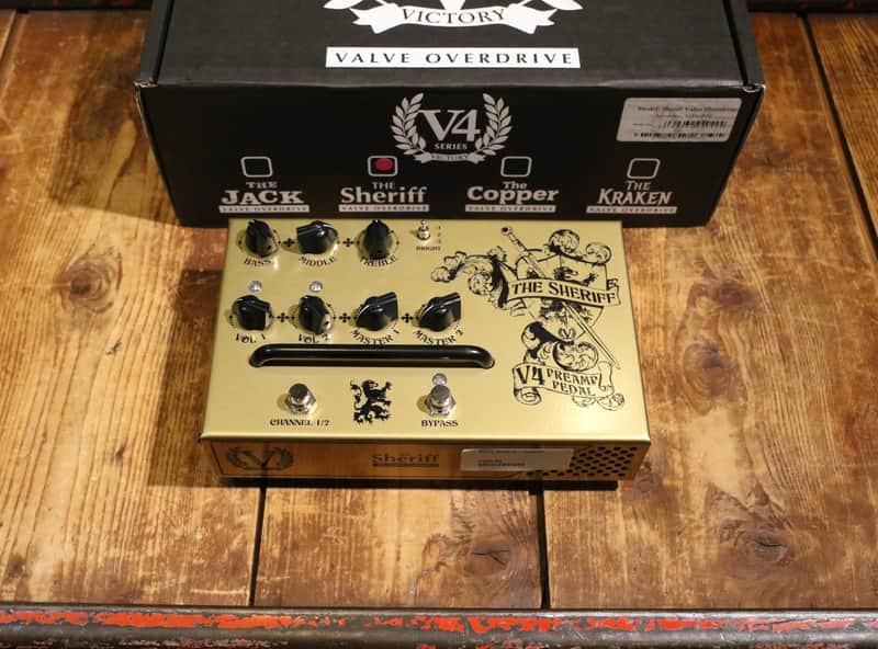 Victory Amps V4 The Sheriff Preamp 2018 - Present - Gold image 1