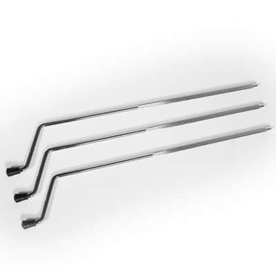 Ludwig Vistalite FAB 3-Piece Shell Pack - 22/16FT/13, Clear image 5