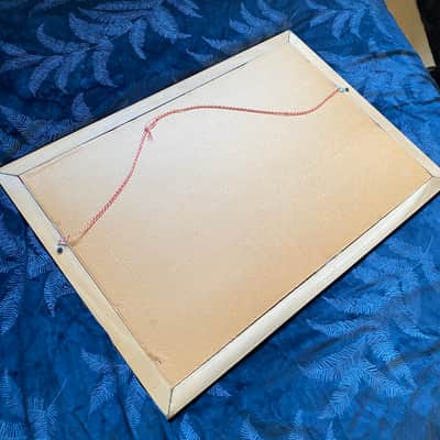 Fender Custom Shop Mirror 26"x18" for your guitar cave, studio, Strat / Tele display or music room image 9