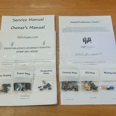 Pioneer SX-1010 restoration kit filter capacitor repair rebuild fix image 1
