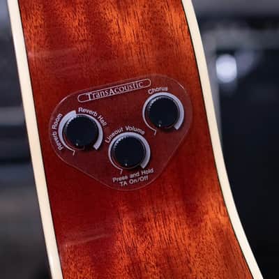 Yamaha FSC-TA TransAcoustic/Electric - Vintage Tint image 14