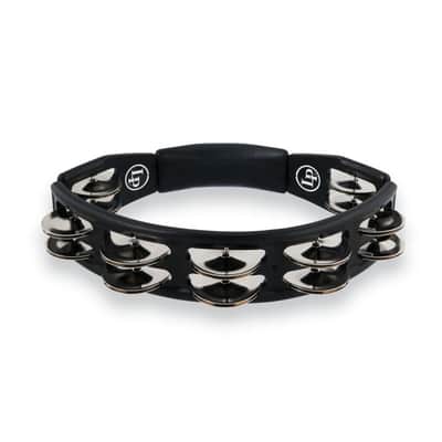 LP Cyclops Jingle Tambourine Steel/Black/Hand Held image 4