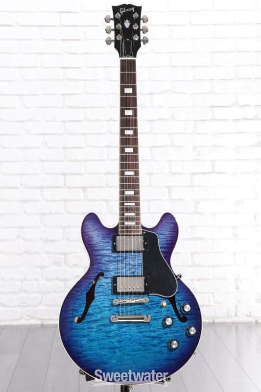Gibson ES-339 Figured Electric Guitar - Blueberry Burst (ES39F00B9NHd1) image 1