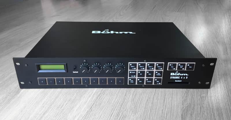 Bohm Dynamic Expander 4x9 80s  //  Multitimbral FM synth with BBD FX; All expansions installed. image 1