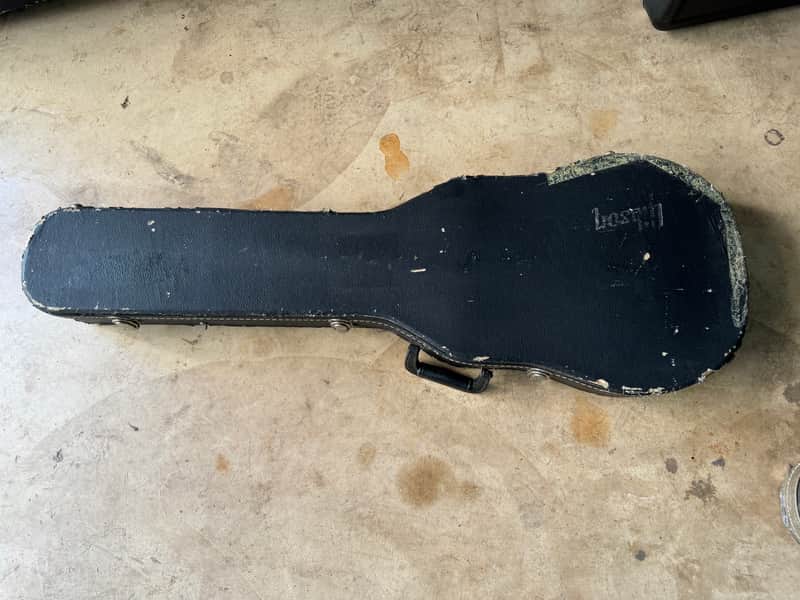 Gibson Les Paul Case 70s - 80s - Red Interior Also fits Invader Sonex Challenger image 1