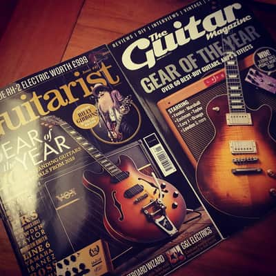 Eastman SB59/v Goldburst 2019 - stunning top image 5
