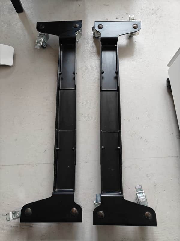 K&M 18806 Keyboard Stand Trolley 2020s - Black image 1