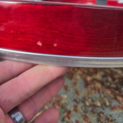 Fibes/Corder/Darwin Clone 14x24 Bass Drum - Ruby Red (No Spurs) C013-33 image 14