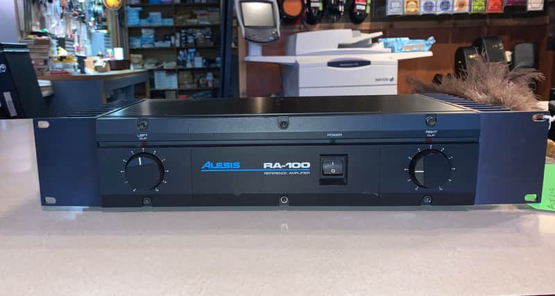Alesis RA100 Reference Amplifier 1990s - Black image 1