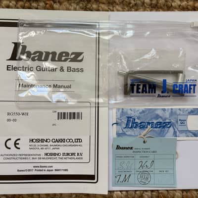 Ibanez RG550 - White image 4