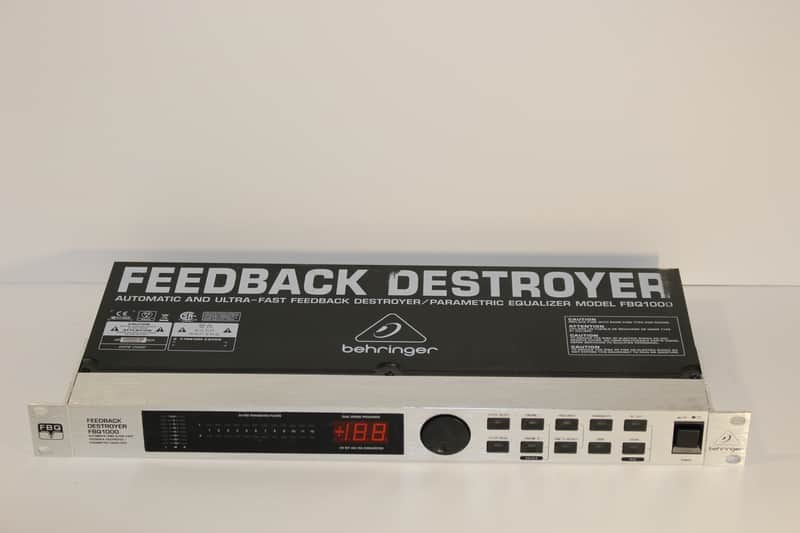 Behringer FBQ1000 Automatic Feedback Destroyer | Reverb