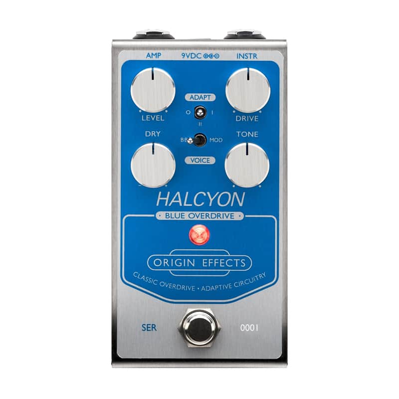 Origin Effects Halcyon Blue Overdrive Pedal image 1