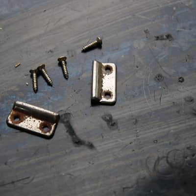 *Ask about Parts!* Hinges for lid of Crumar Orchestrator aka Multiman S Synthesiser Synth Part Parts etc