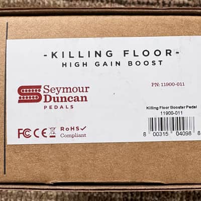 Seymour Duncan Killing Floor High-Gain Boost - Black/Red image 7