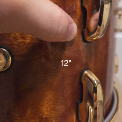 Pearl Masterworks - 8pc Custom Artison Shell Mahogany/Maple configuration image 21