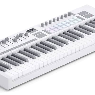 Novation LAUNCHKEY 49 MK4 White 49-Key USB MIDI Keyboard Controller+Air Bench image 12