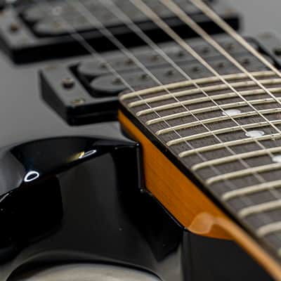 B.C. Rich Mockingbird Gloss Black w/ Double Locking Tremolo, DiMarzio Inspired Pickups, Pure Shred Tone image 13