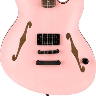 FENDER - Tom DeLonge Starcaster  Rosewood Fingerboard  Black Hardware  Satin Shell Pink - 0262370556 image 2