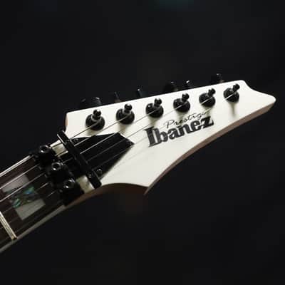 Ibanez Prestige RG653DX Electric Guitar - White Flat 250 image 4