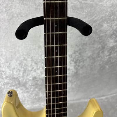 Vintage Westone Spectrum electric guitar with reverse headstock in reverse silverburst(?) image 13