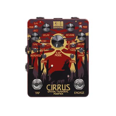 KMA Machines Cirrus Delay and Reverb Effects Pedal image 4