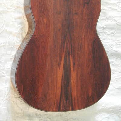 Patrick Mailloux spruce double top/ elevated fretboard/arm rest/sound port image 4