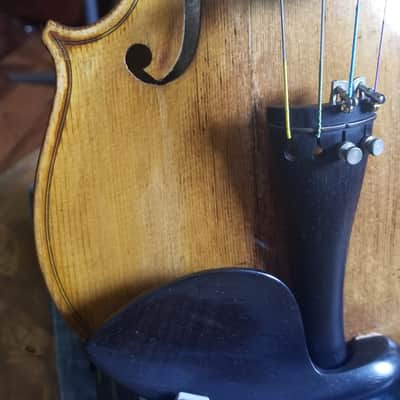 Revived Neuner & Hornsteiner 4/4 Violin Mittenwald Antique Vintage Fiddle w/ Original Case & Two Bows image 3