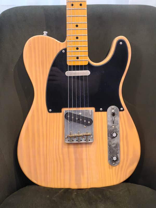 Upgraded Squier Classic Vibe '50s Telecaster 2011 Pine body w/ Raw Vintage RV-TE Pickups & Custom 5-Way Switch image 1