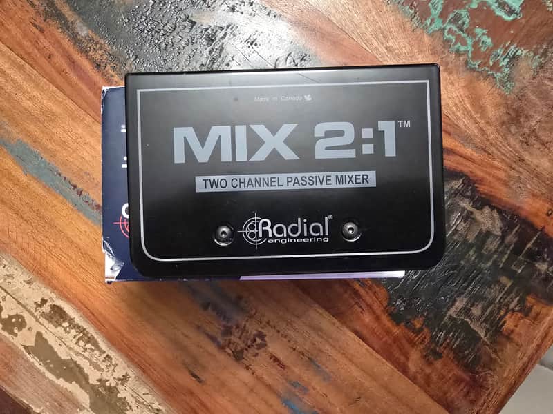 Radial Mix 2:1 Passive Stereo Summing Mixer