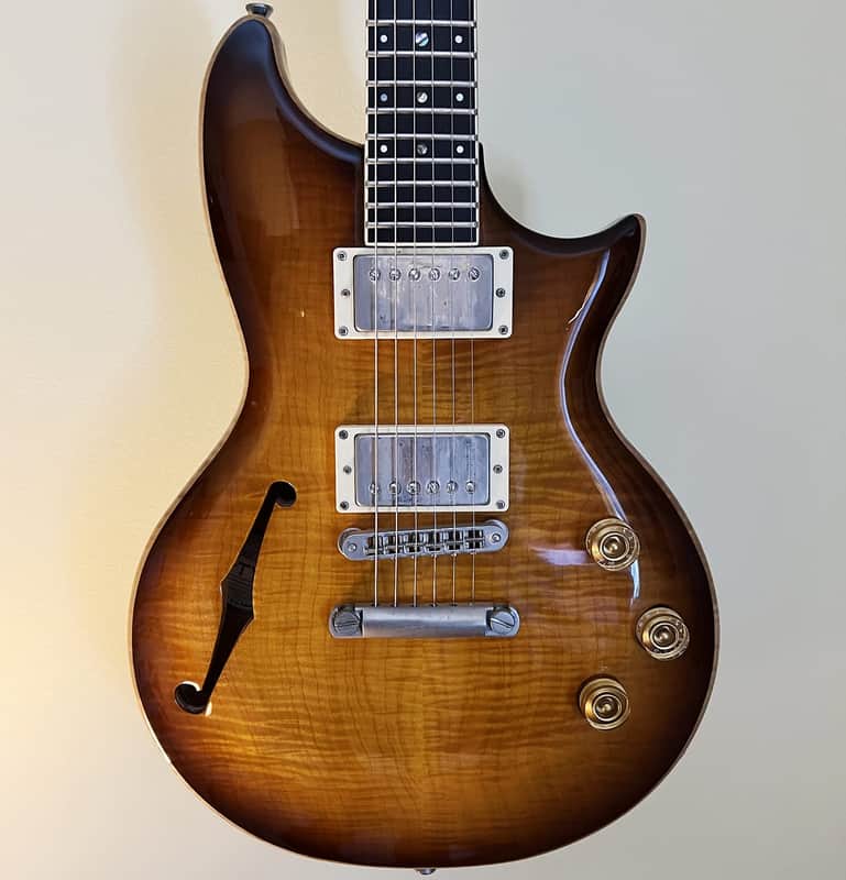 Washburn USA Custom Shop E400 2002 - semi hollow image 1