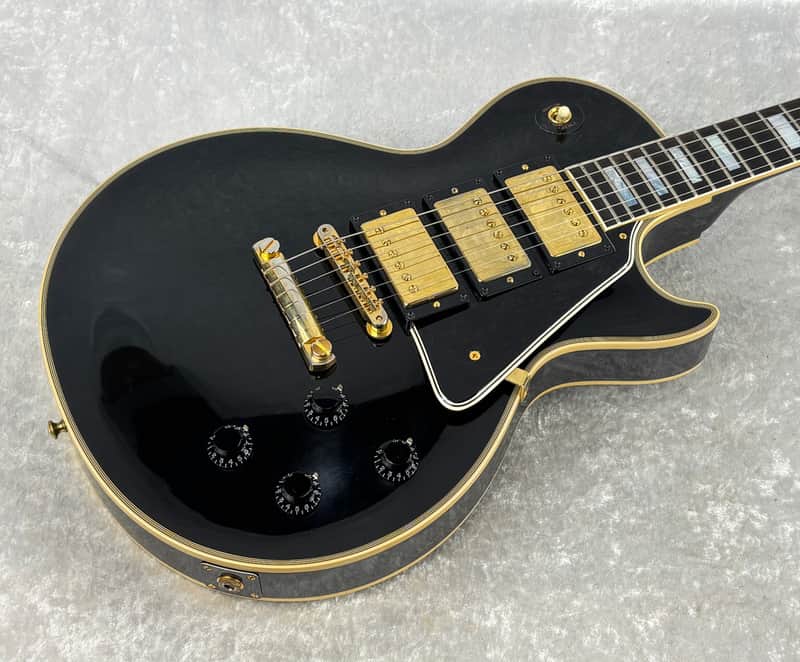 2021 USA Gibson Les Paul Custom '57 Reissue Black Beauty MOD with case image 1