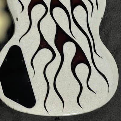 Gibson SG Standard '61 2022 custom painted Flame relic image 11