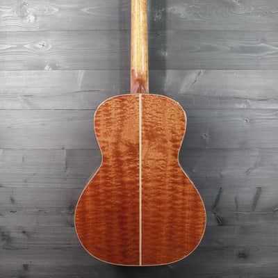 Eastman L-00SS-QS Quilted Sapele / Euro Spruce Luthier Series Guitar image 3