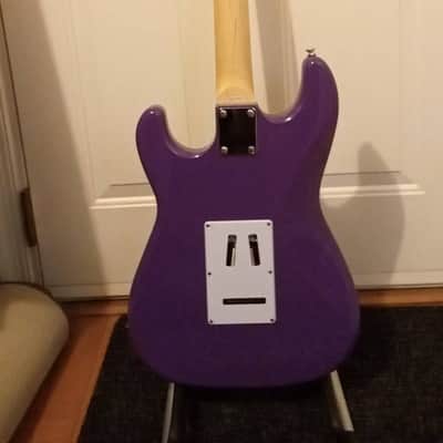 ~Cashified~ Kramer Strat-Style Purple Rock 'n' Roller image 6