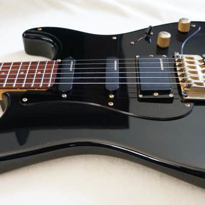 Fernandes FST-55 Strat Stratocaster The Function Black Excellent Narrow Slim Neck image 8