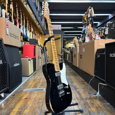 Fender Custom Shop La Cabronita Especial Relic Electric Guitar Aged Black w/Hard Case image 5