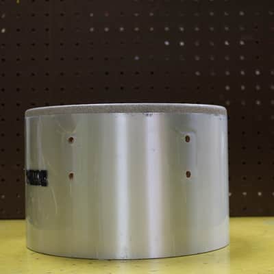1980s Tama Imperialstar 6.5x10 Tom Tom Shell in Metallic White image 8