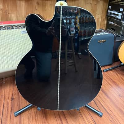 Epiphone J-200 EC Studio Acoustic Electric Guitar- 2025- Ebony- New! image 14