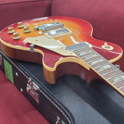 Gibson Les Paul Deluxe with Case 1973 - Cherry Sunburst image 12